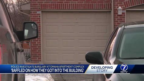 Police Investigate Burglary At Omaha Apartment Complex