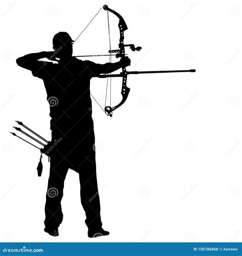 Bow Hunter Silhouette