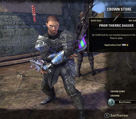 Prior Thierric Arms Pack Visuals Elder Scrolls Online