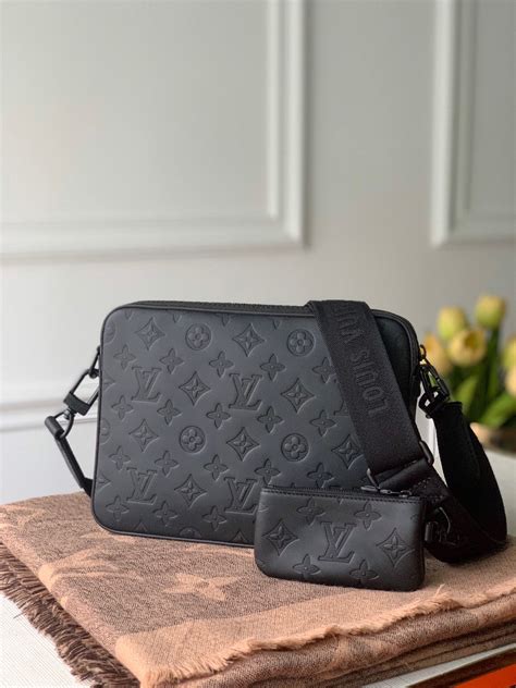 Louis Vuitton Duo Messenger Bag Monogram Shadow Leatherup