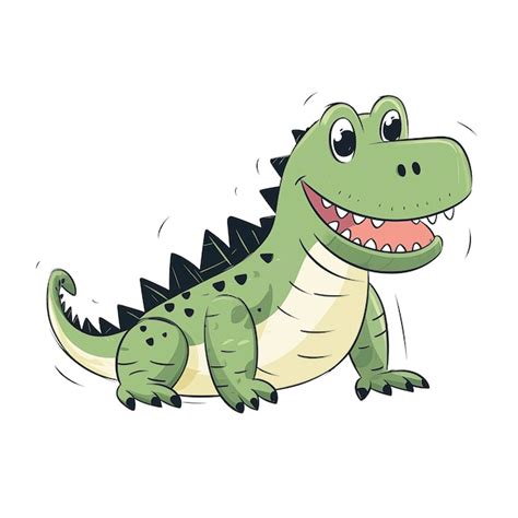 Premium Photo Crocodile On A White Background