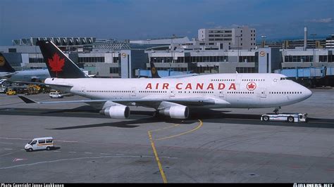 Boeing 747 433m Air Canada Aviation Photo 0114689