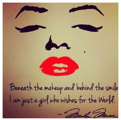 Quotes About Red Lipstick Marilyn Monroe - Gena Pegeen