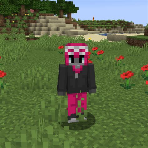 Red Girl Minecraft Skin