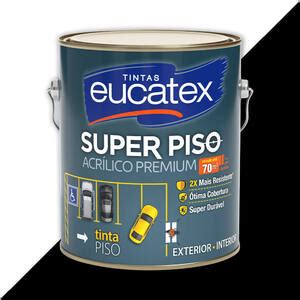 Tinta Piso Ultra Eucatex Acr Lico Premium Preto L Leroy Merlin