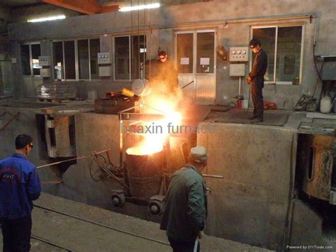 Steel Sheel Induction Melting Furnace Gw Huaxin China Manufacturer