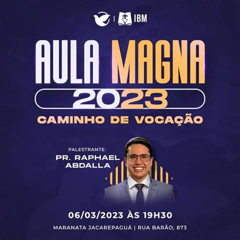 Aula Magna Em Rio De Janeiro Sympla