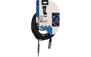 CABLE XLR PROFESIONAL XLR HEMBRA A JACK MONO 6 35mm 10m DJMania