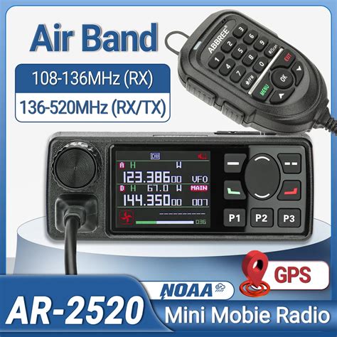 Abbree Ar W Air Band Mobie Radio Full Band Mhz Am Fm