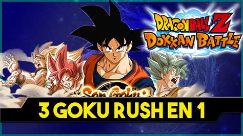 Goku Rush Famille De Goku Kamehameha Super Saiyan Dokkan Battle