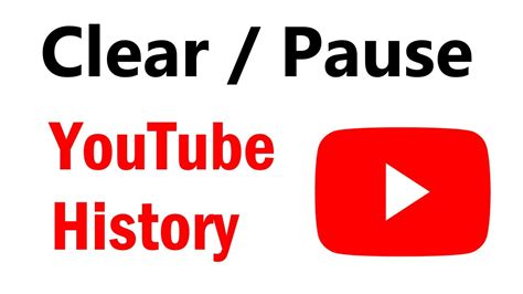 How To Delete YouTube History How To Clear YouTube History Pause