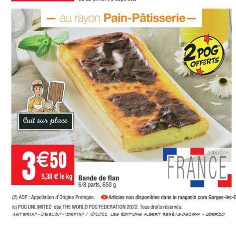 Promo Bande De Flan Chez Cora ICatalogue Fr