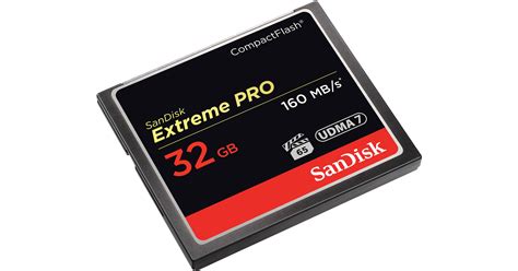 SanDisk Flash Memory Card 32GB Extreme Pro CompactFlash Memory Card