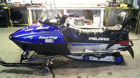 Lot 1138a 2000 Polaris 550 Trail Touring Snowmobile Youtube