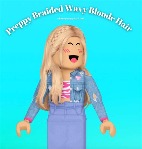 20 Aesthetic Roblox Blonde Hair Codes For Bloxburg 2023