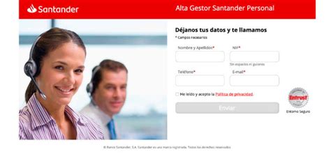 Atención al cliente de Banco Santander número de teléfono contacto y