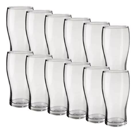 Vaso Pinta Vidrio Cerveza 540ml Rigolleau X12