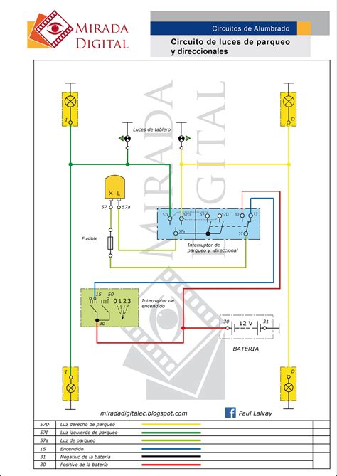 Diagrama Electrico De Luces De Traceras Luces Automotrices