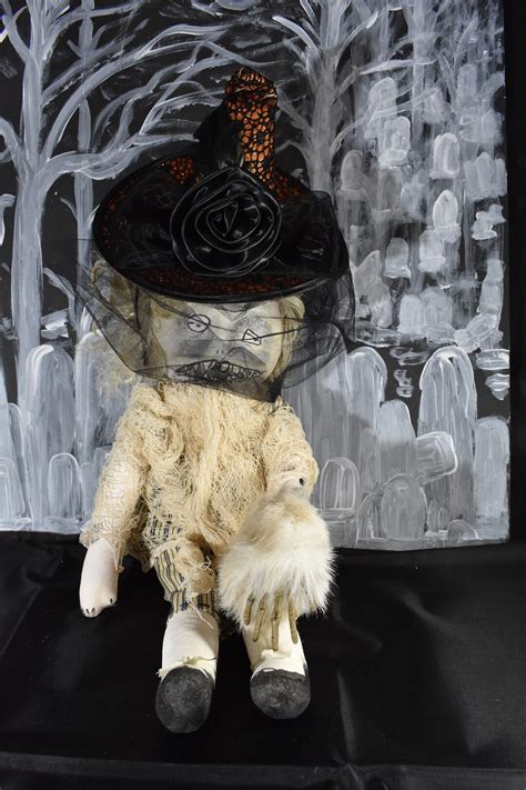 Creepy Art Doll Haunted Evil Spooky Halloween T Etsy