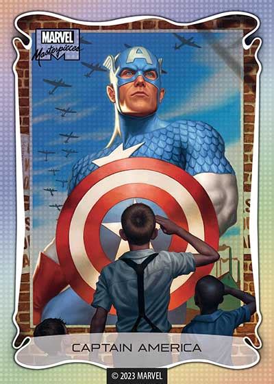 2022 Upper Deck Marvel Masterpieces Checklist Box Info Details