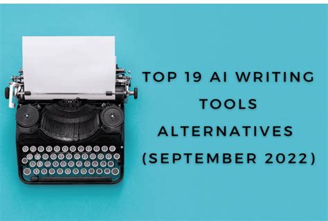 Top 19 of the Best AI Writing Tools Alternatives - Softlist.io