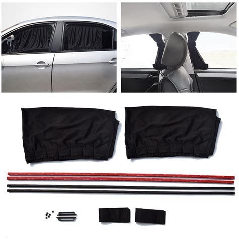 Car Divider Curtains Sun Shades Window Covers For Privacy Sleeping