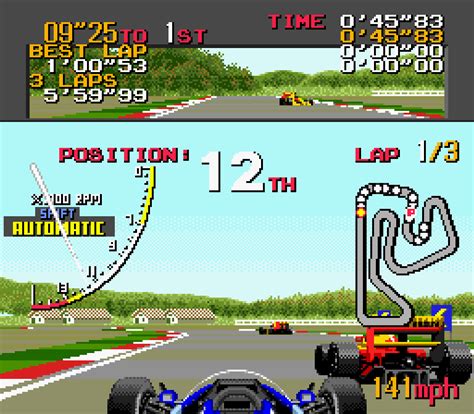 Screenshot Of Ayrton Senna S Super Monaco Gp Ii Genesis Mobygames