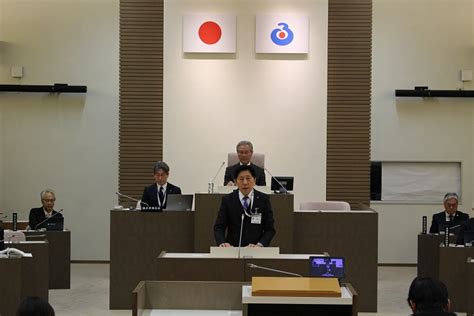 2月27日 令和6年第1回豊後大野市議会定例会開会 豊後大野市