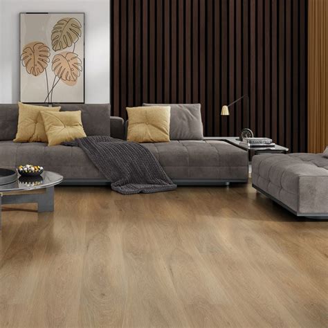 Suelo vinílico clic SPC Orion XL Nude Silence Wood Galaxy Line Leroy