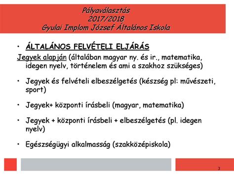 Gyulai Implom József Általános Iskola ppt letölteni