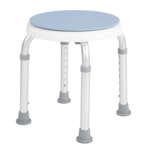 Yosoo Tabouret De Douche Rond Tabouret De Douche De Bain Rond R Glable