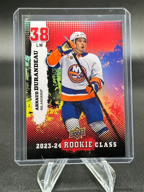 Upper Deck Series Hockey Arnaud Durandeau Red Rookie Class Sp