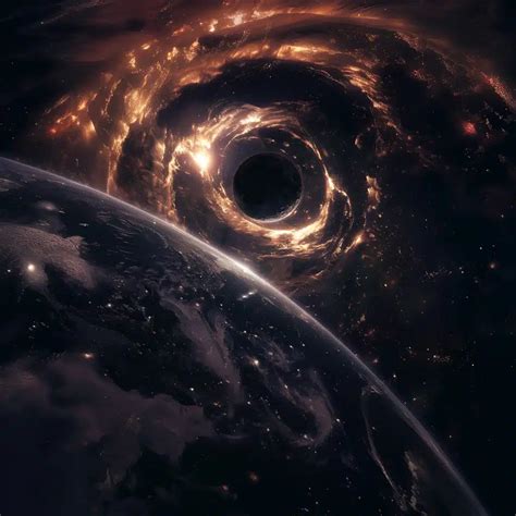 scientists find giant black hole extremely close  earth