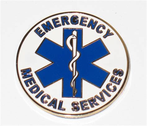 Emt Emergency Medical 1 5 Metal Emblem Logo W 3m By Oldroadsupply