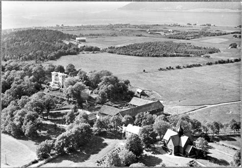 Flyfoto Rein Kirke Og Reins Kloster Rissa Museet Kystens Arv