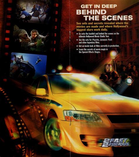 Theme Park Brochures Universal Studios Hollywood Brochure 2004