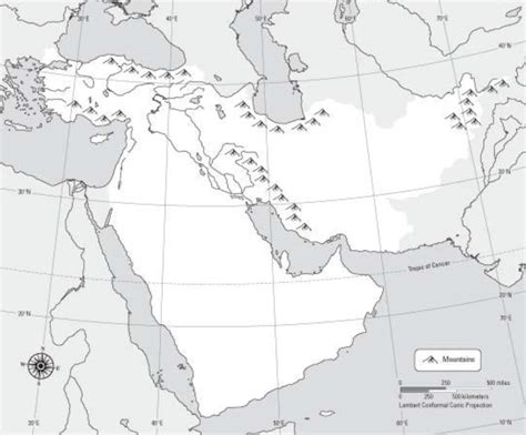 West Asia Physical Diagram | Quizlet