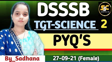 DSSSB Previous Year Question Papers DSSSB TGT Natural Science PYQ S