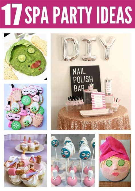 17 Fabulous Spa Party Ideas Spa Party Decorations Spa Birthday