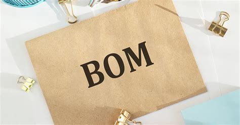 BOM | Bills of Materials | Elektronik Ordbog | CB Svendsen A/S