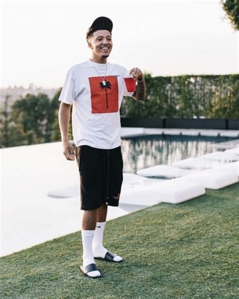 🤤⚽️ — Jadon Sancho 😍 Drip Outfit Men Dope Outfits For Guys Street