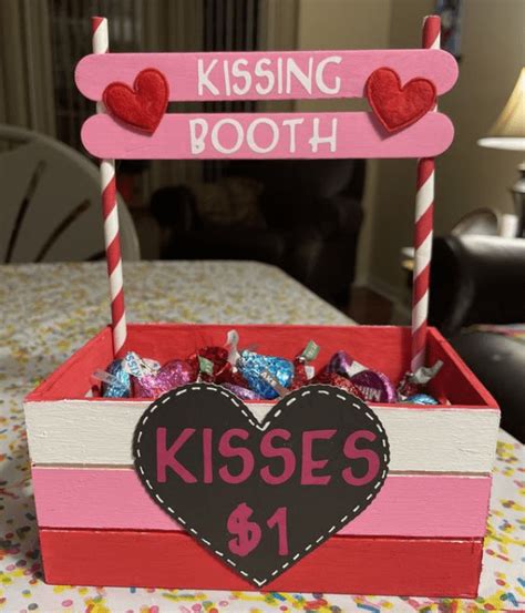 50 Easy Dollar Tree Diy Kissing Booth Valentines Day Crafts I Luve