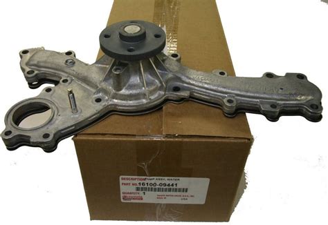 Genuine Toyota Water Pump Assembly Water Pumps Amazon