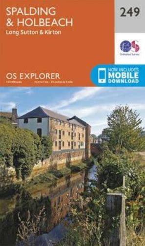 Spalding And Holbeach Map Os Explorer Map Ebay