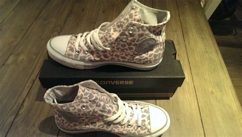 Love My New Pink Leopard Converse