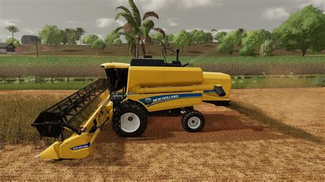 New Holland TC5 90 Na Colheita Da Soja YouTube