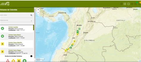 Además Del Nevado Del Ruiz Estos Son Los 20 Volcanes Activos En Colombia Infobae