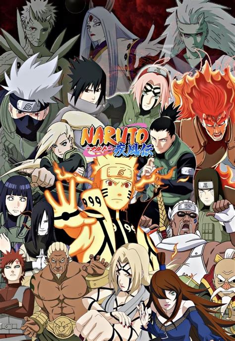 Naruto war arc poster featuring the best characters from war 😍 : Naruto