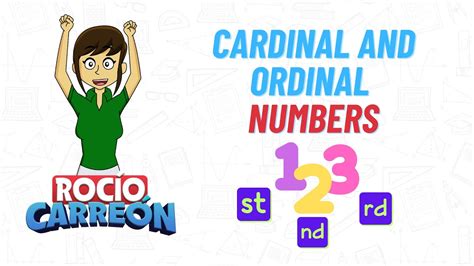 CARDINAL AND ORDINAL NUMBERS 1 20 Números cardinales y ordinales en