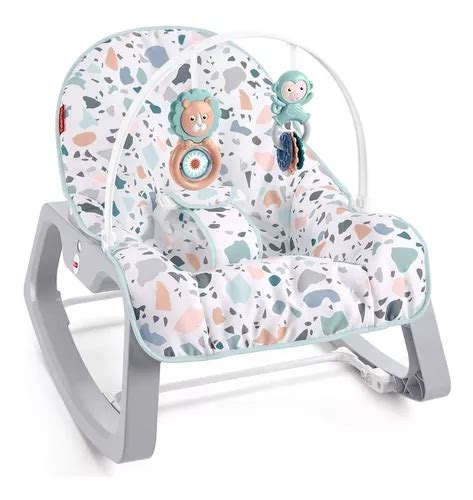 Silla Mecedora Para Beb Fisher Price Gkh Blanco Mercadolibre